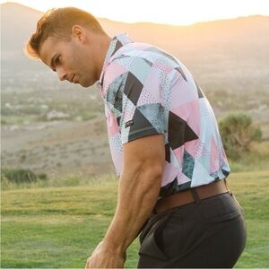 Yatta Golf size large golf polo lot